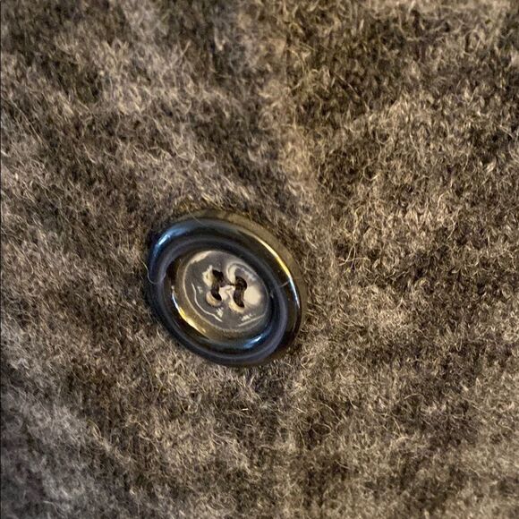 Penn Wright Manson Women's Houndstooth Cardigan Jacket. Black and Gray. Vintage - Picture 4 of 5